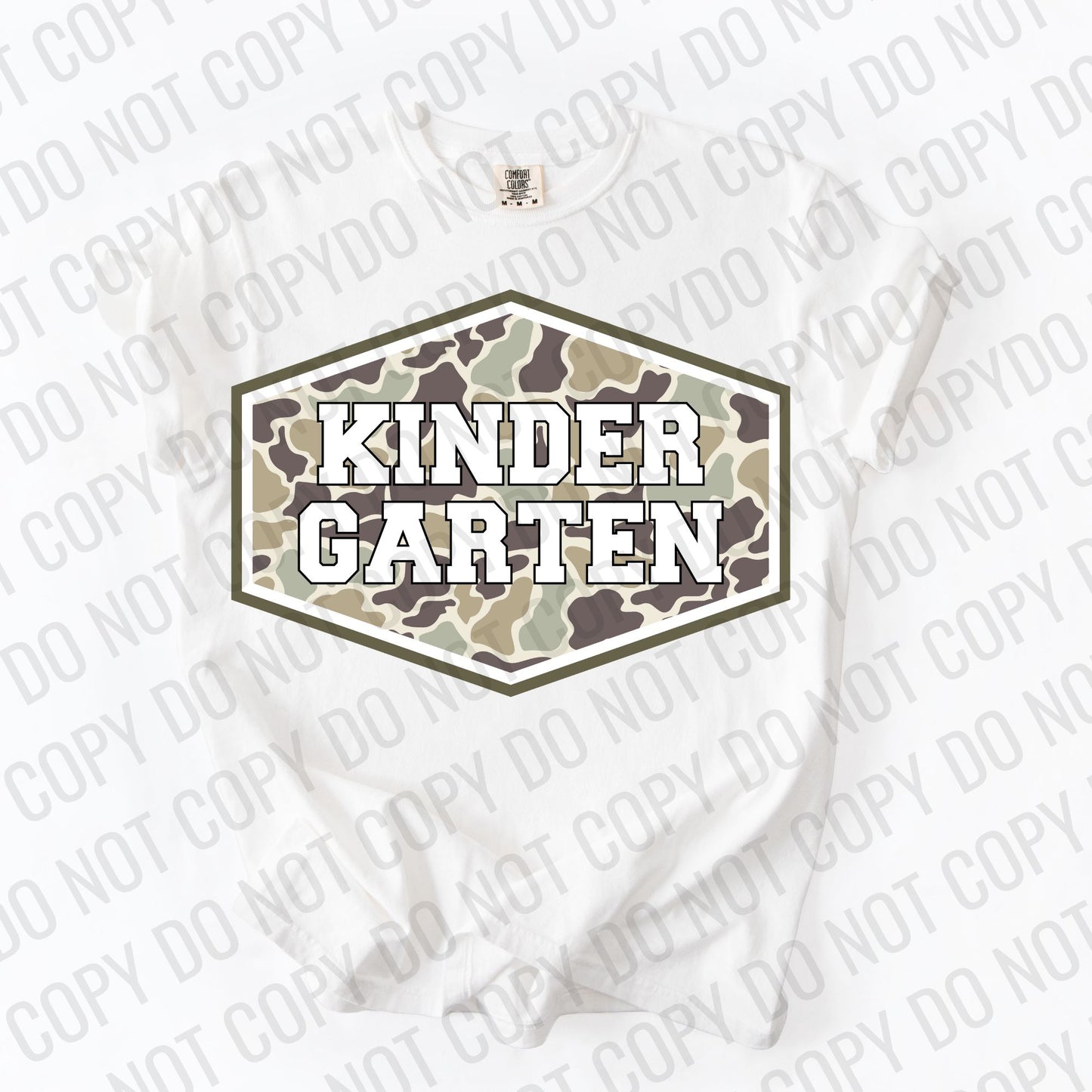 Camo Distressed Grade Level Patches