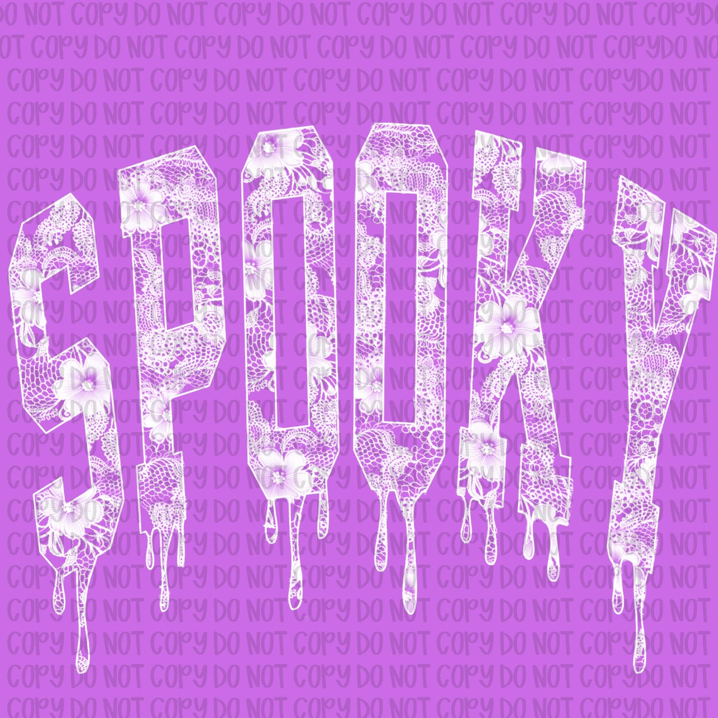 White Spooky Lace