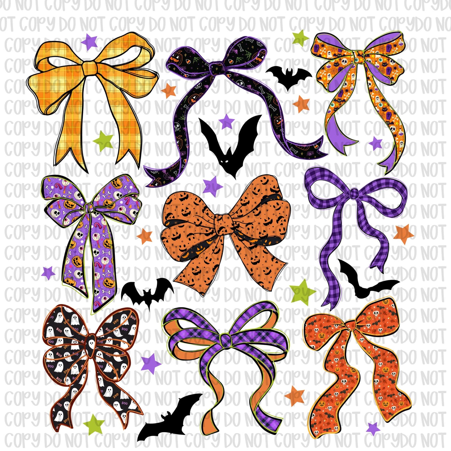 Halloween Bows