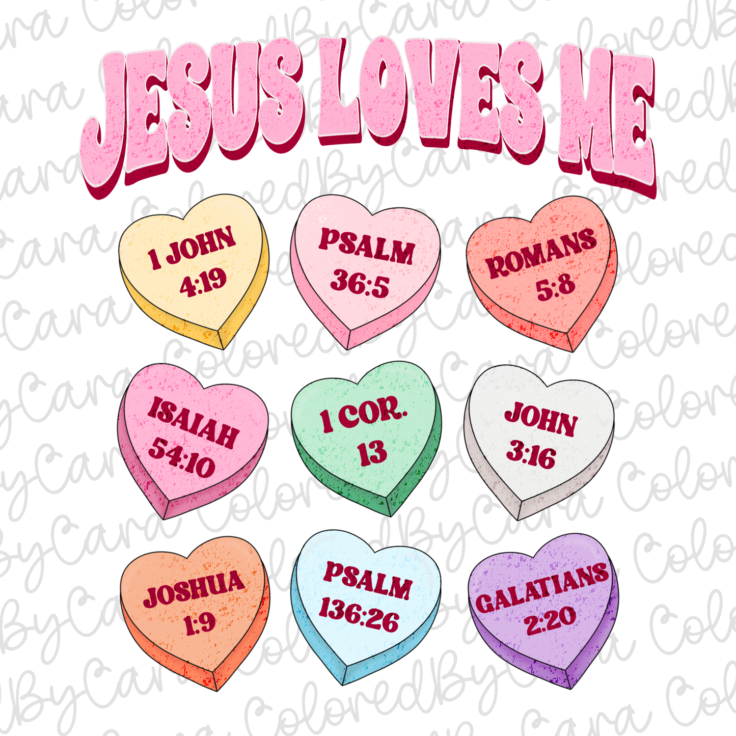 Jesus Loves Me PNG File
