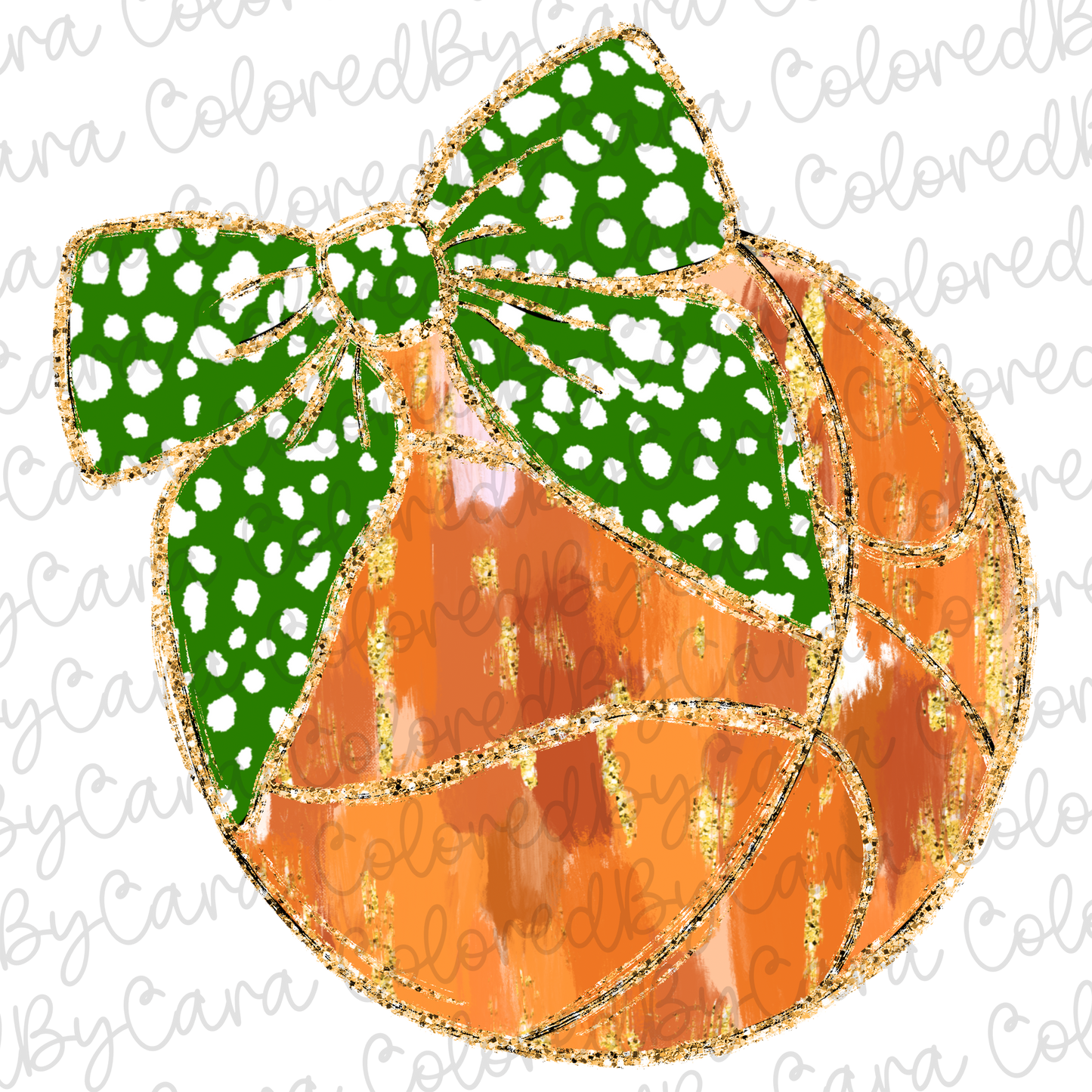 Coquette Basketball PNG File