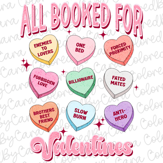All Booked For Valentines Day PNG File
