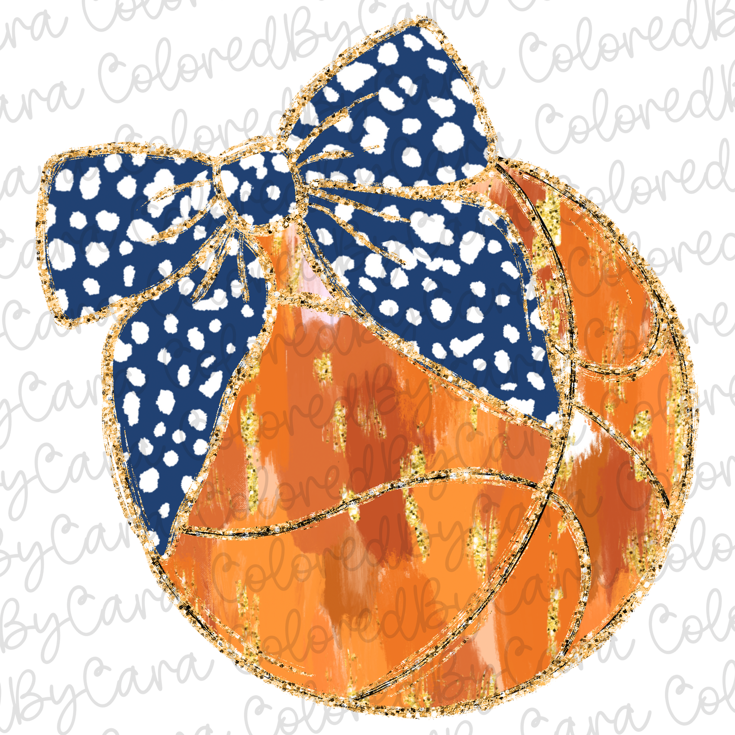 Coquette Basketball PNG File