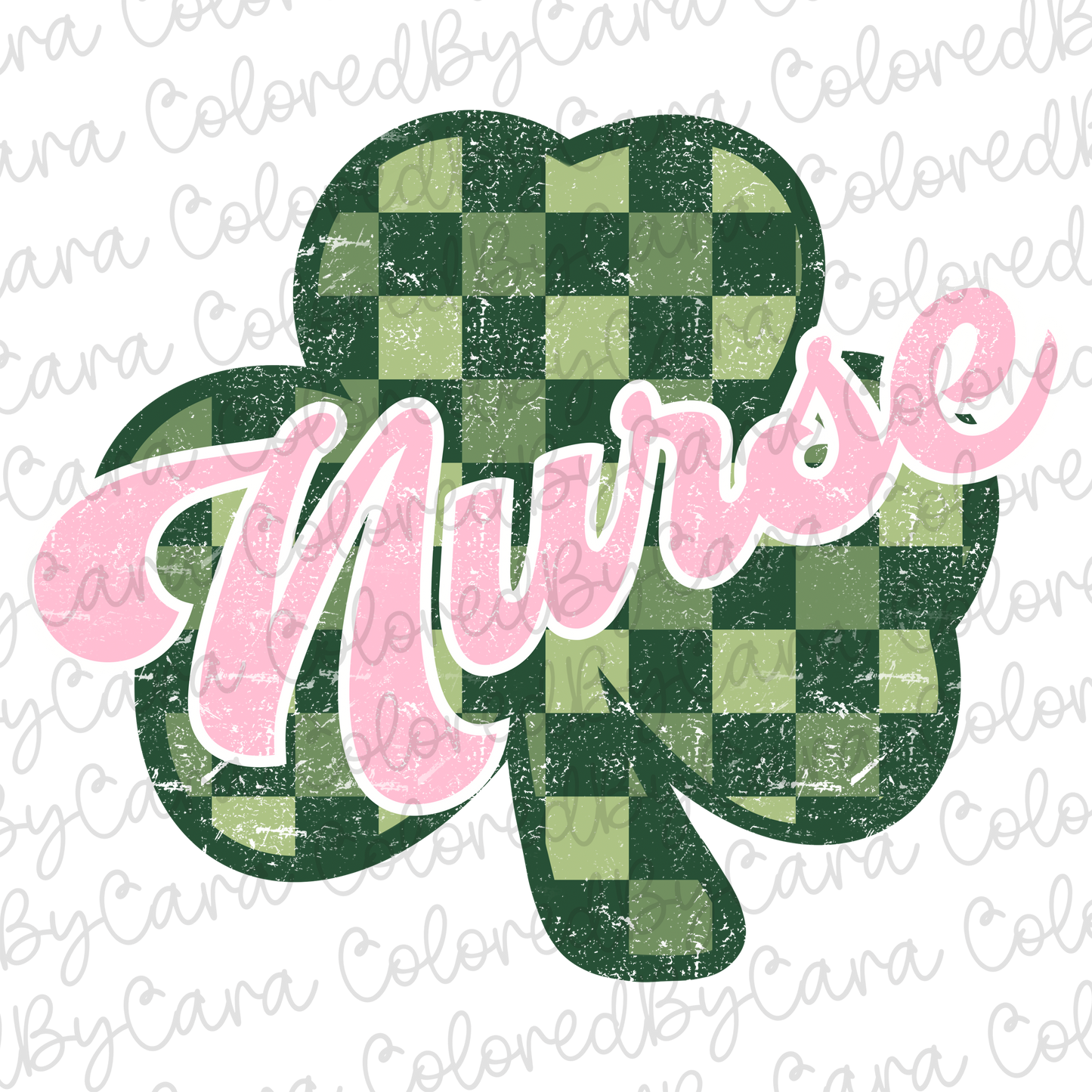 Nurse Clover St. Patricks Day PNG File