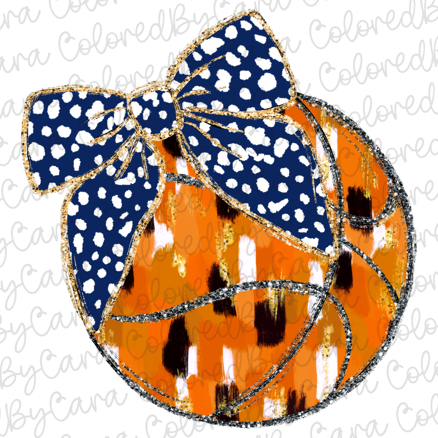 Coquette Basketball PNG File