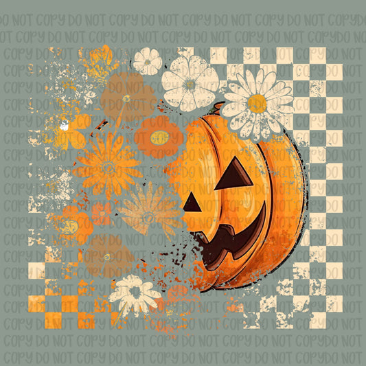 Floral Pumpkin