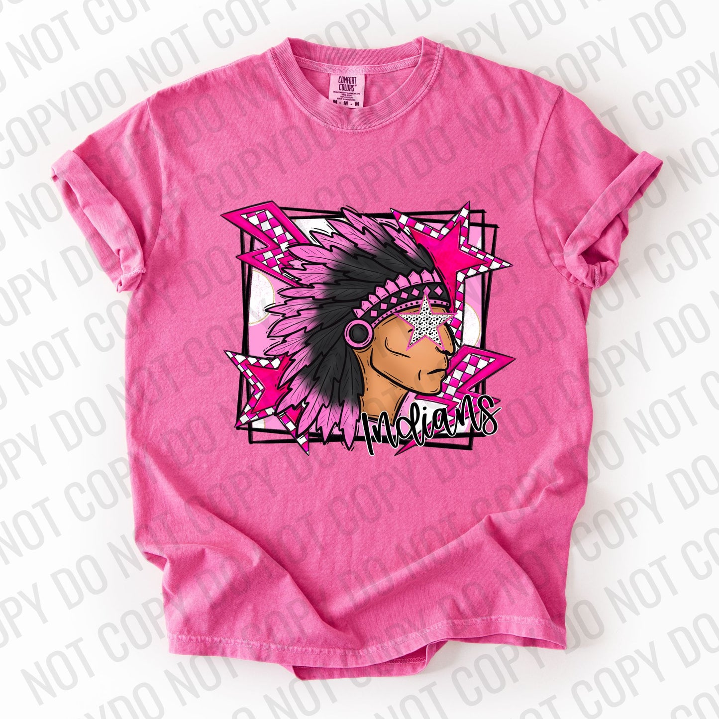 Preppy Retro Pink Indians
