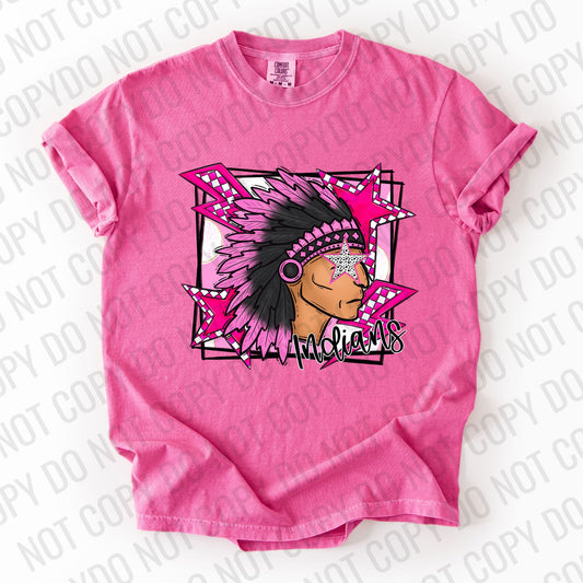 Preppy Retro Pink Indians