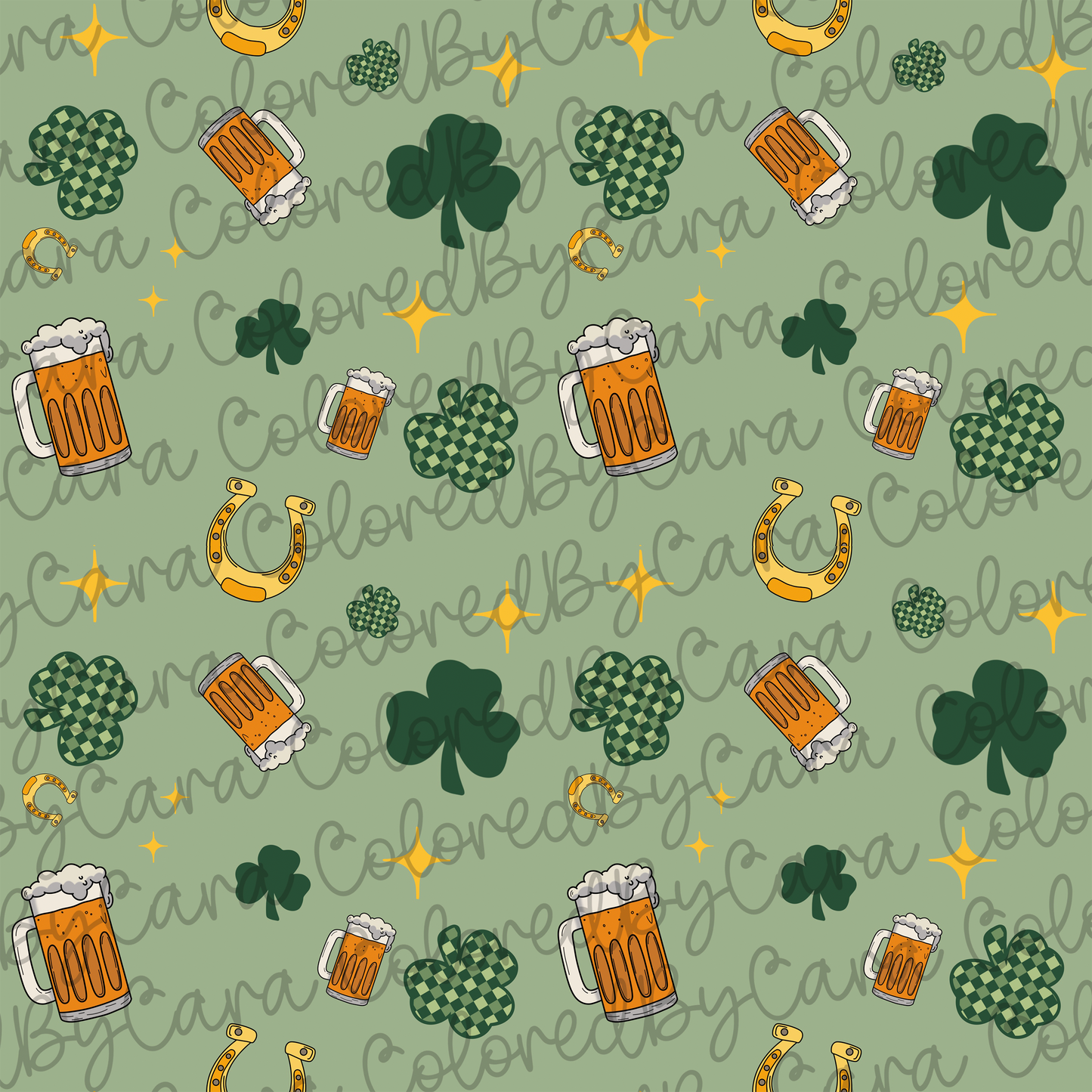Seamless St. Patricks Day PNG File