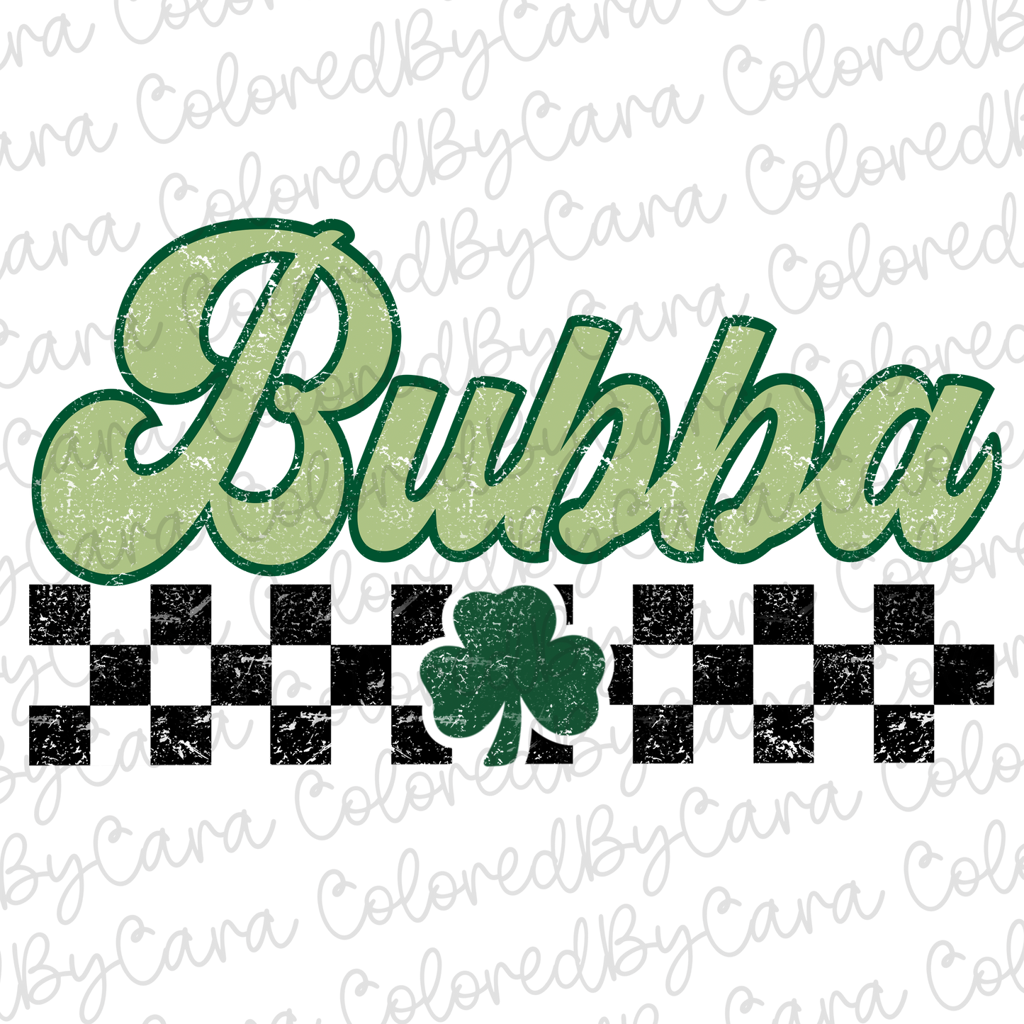 Retro Bubba St. Patricks Day PNG File