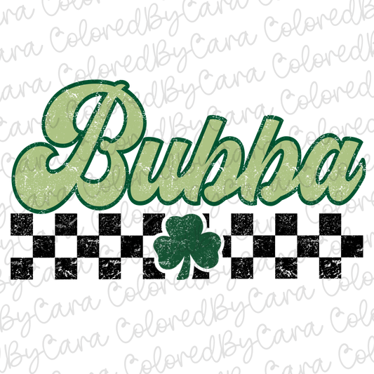 Retro Bubba St. Patricks Day PNG File