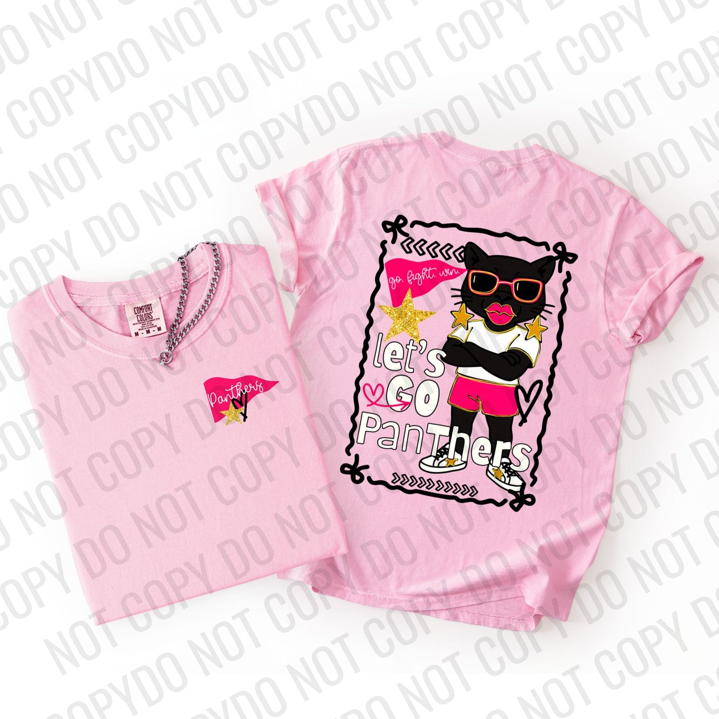 Glam Preppy Pink Panthers