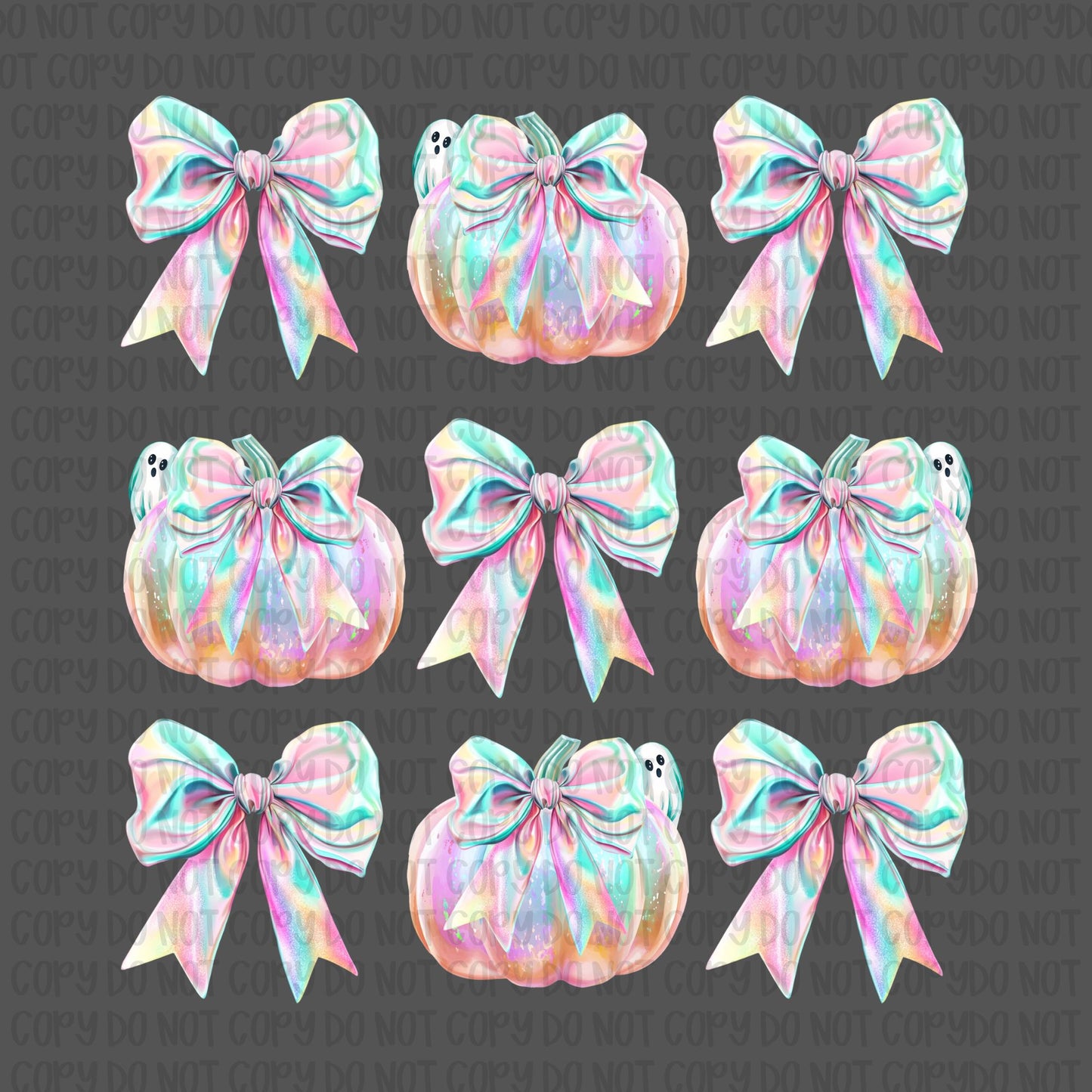 Iridescent Spooky Collage