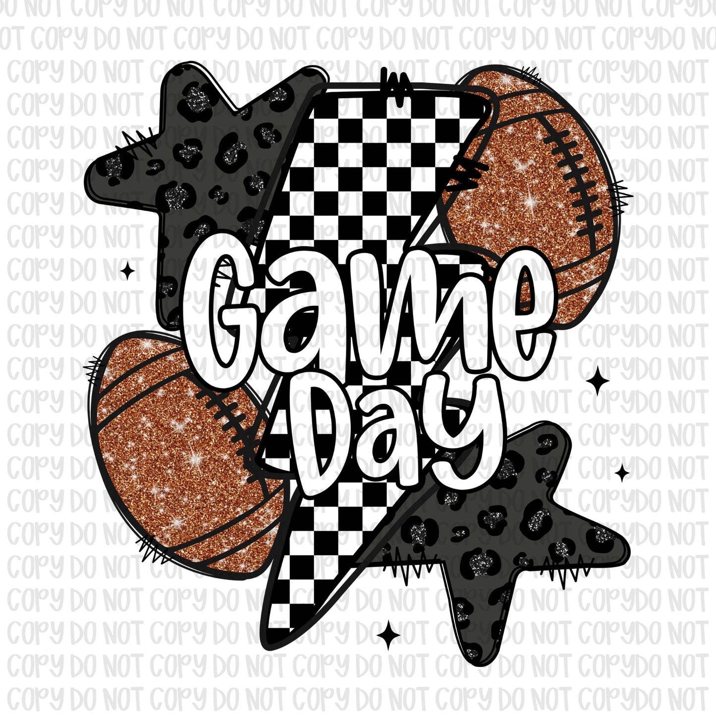 Football Game Day Collage