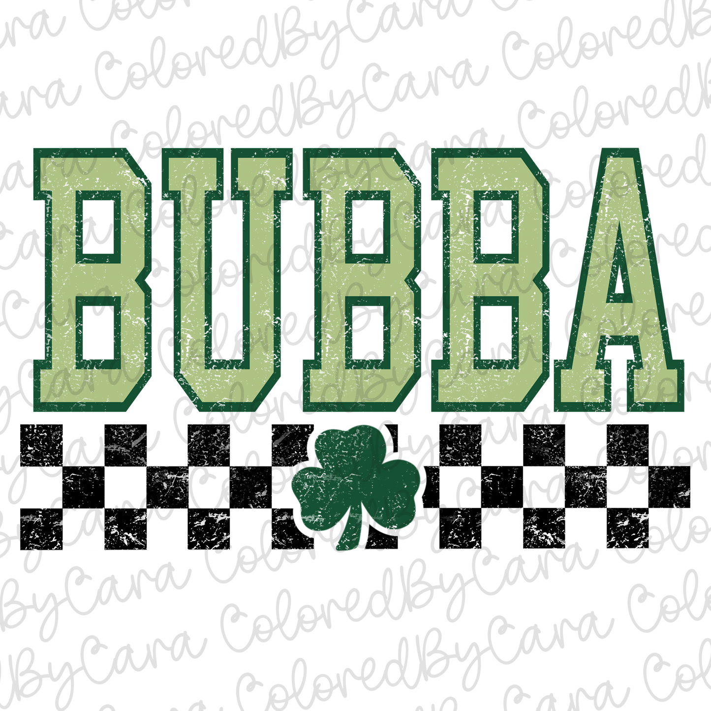 Varsity Bubba St. Patricks Day PNG File