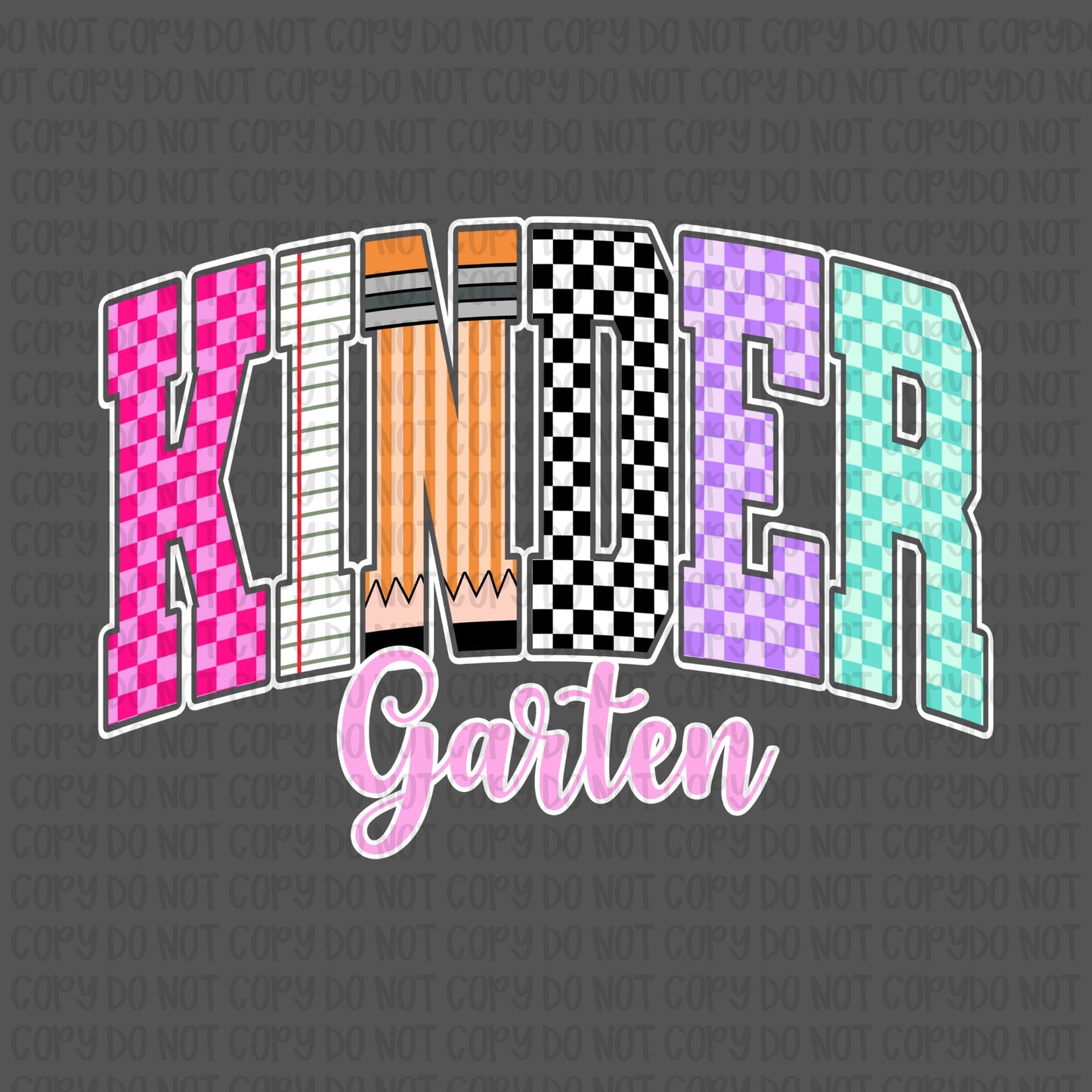 Checkered Retro Grade Levels- Pre-k through Fourth Grade