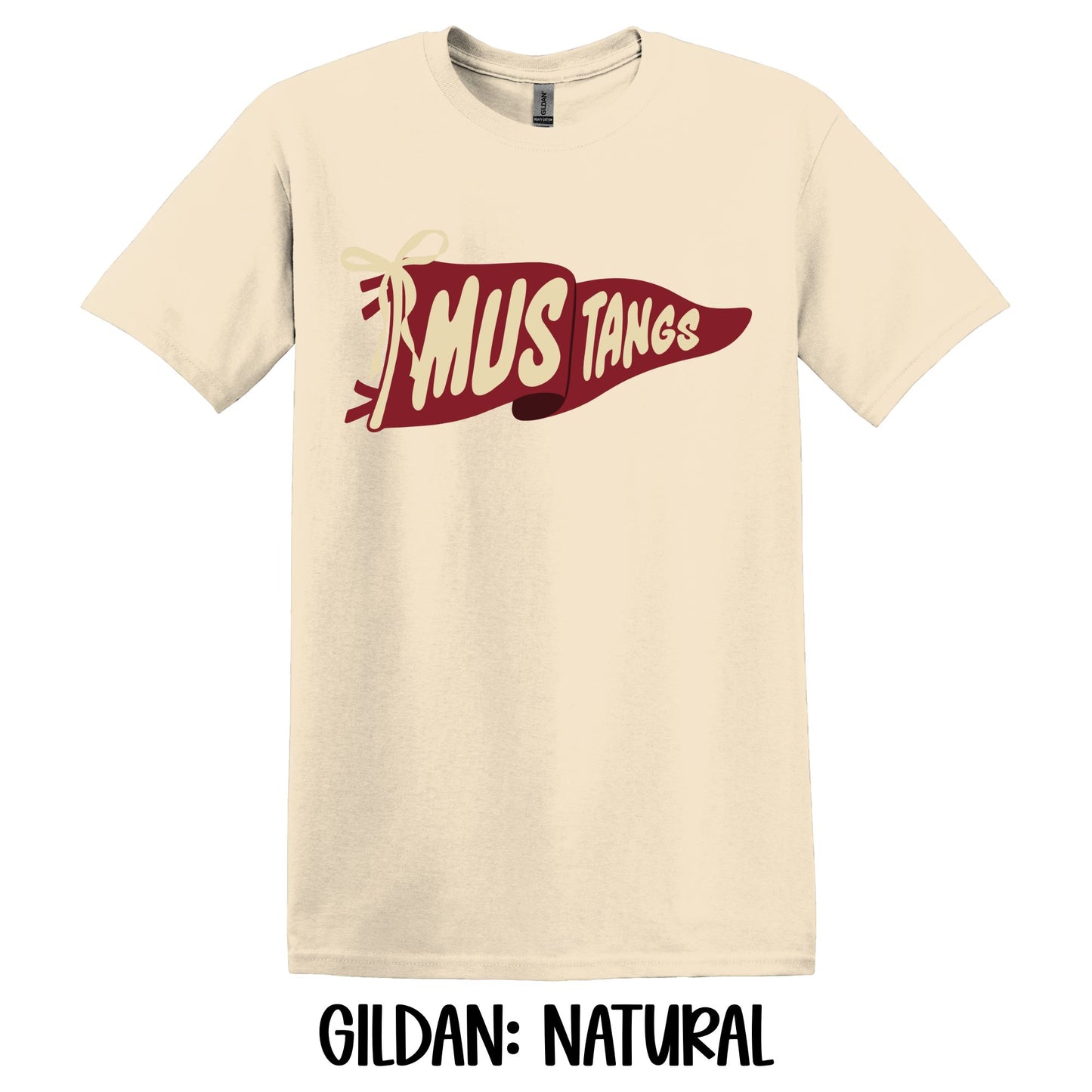 Mustangs Flag- Gildan YOUTH