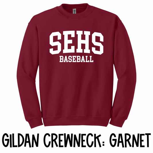 SEHS Varsity Baseball Crewneck Youth