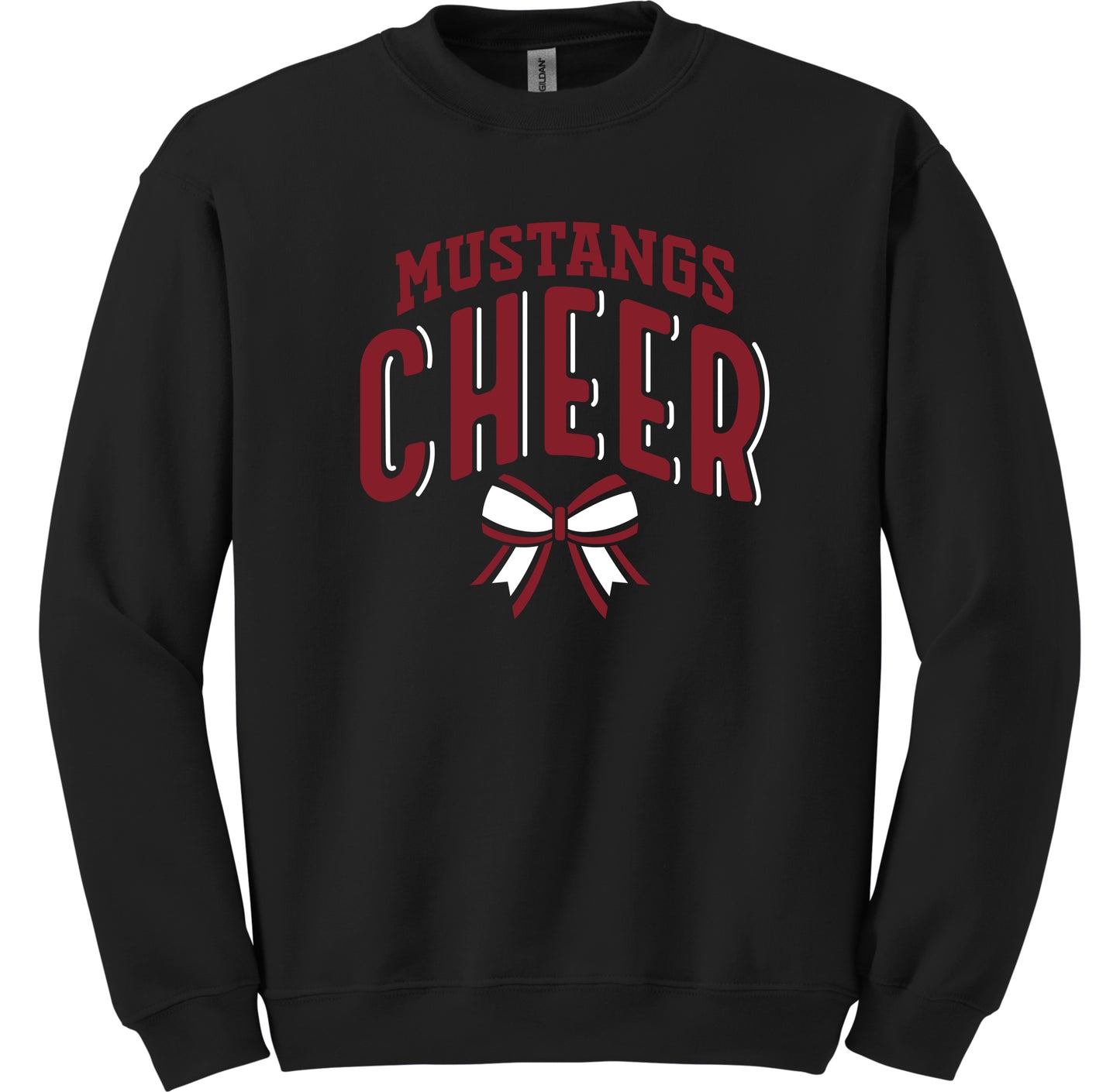 SEHS Cheer Bow- Gildan Crewneck