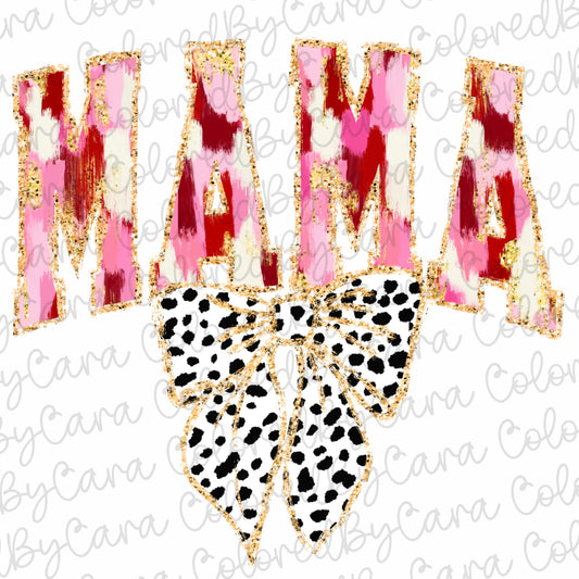 Coquette MAMA Valentines PNG File