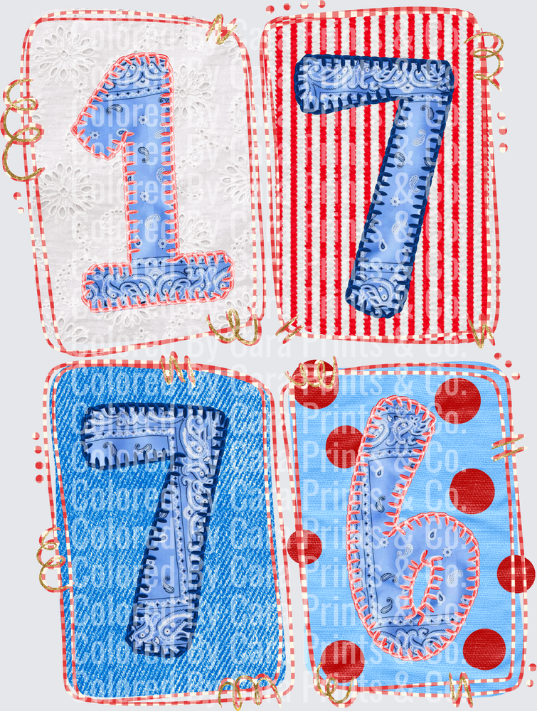 1776 Patches