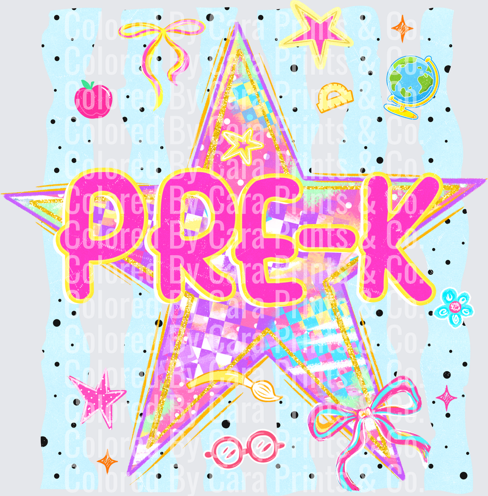 Preppy Stripes Pre-K