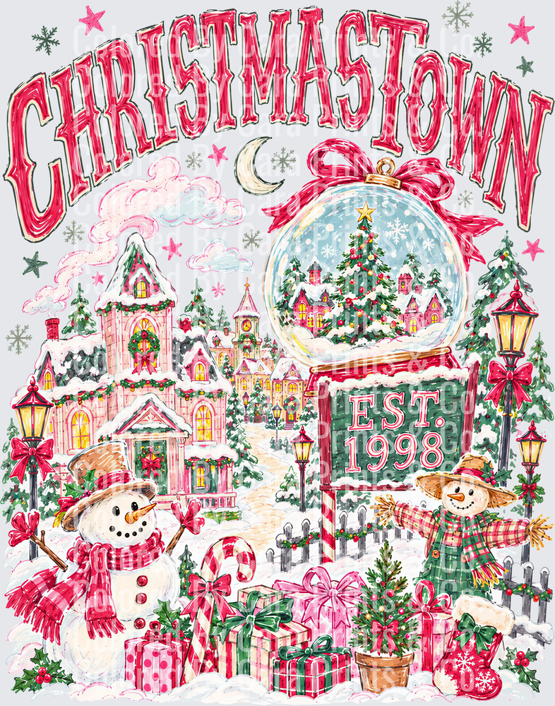 CHRISTMAS TOWN BACK