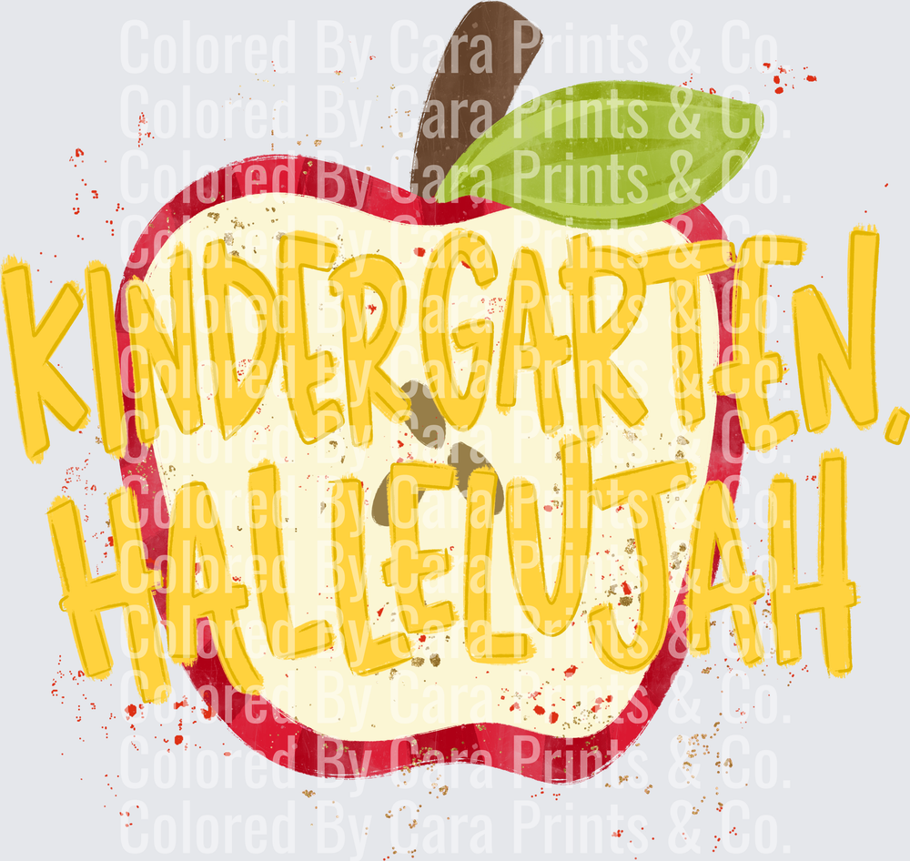 KINDERGARTEN HALLELUJAH
