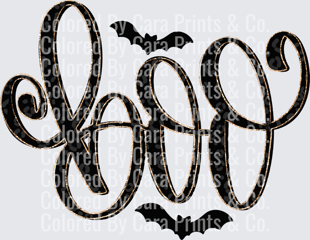 Boo Cursive
