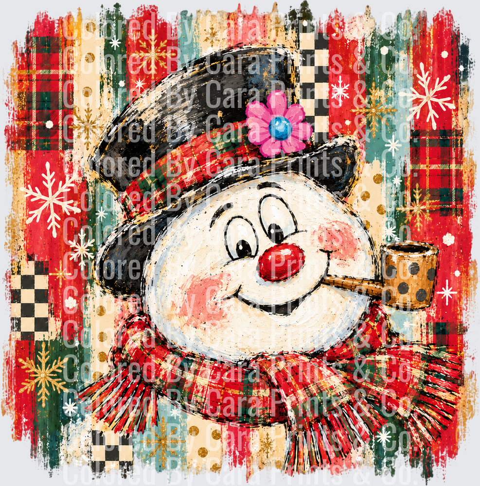 snowman patch