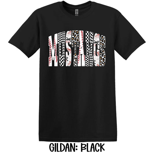 Retro Mustangs- Gildan YOUTH