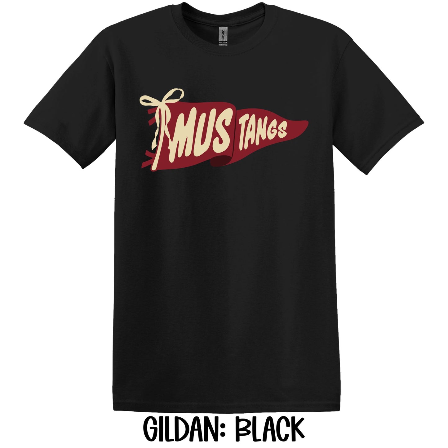 Mustangs Flag- Gildan YOUTH