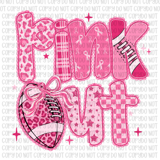 Breast Cancer Preppy Pink Out