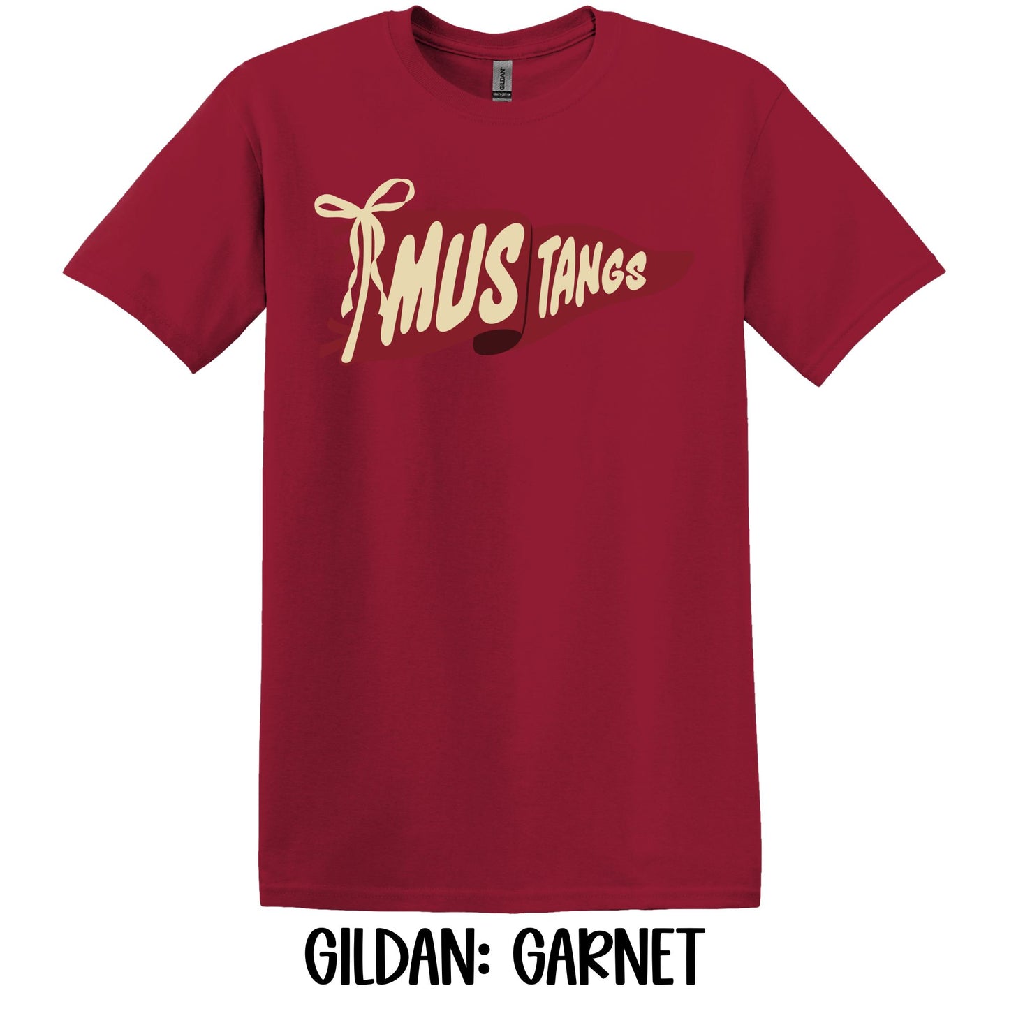 Mustangs Flag- Gildan YOUTH