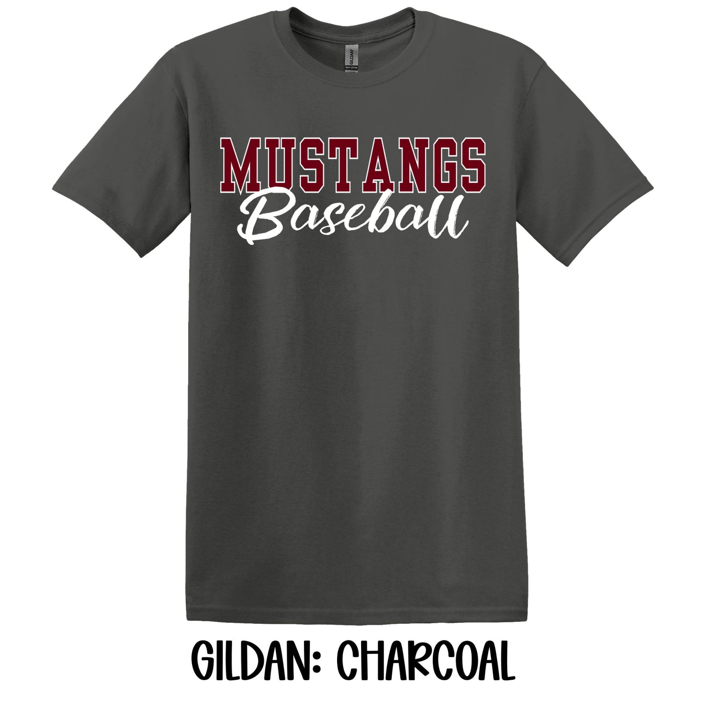 Mustangs Baseball- Gildan YOUTH