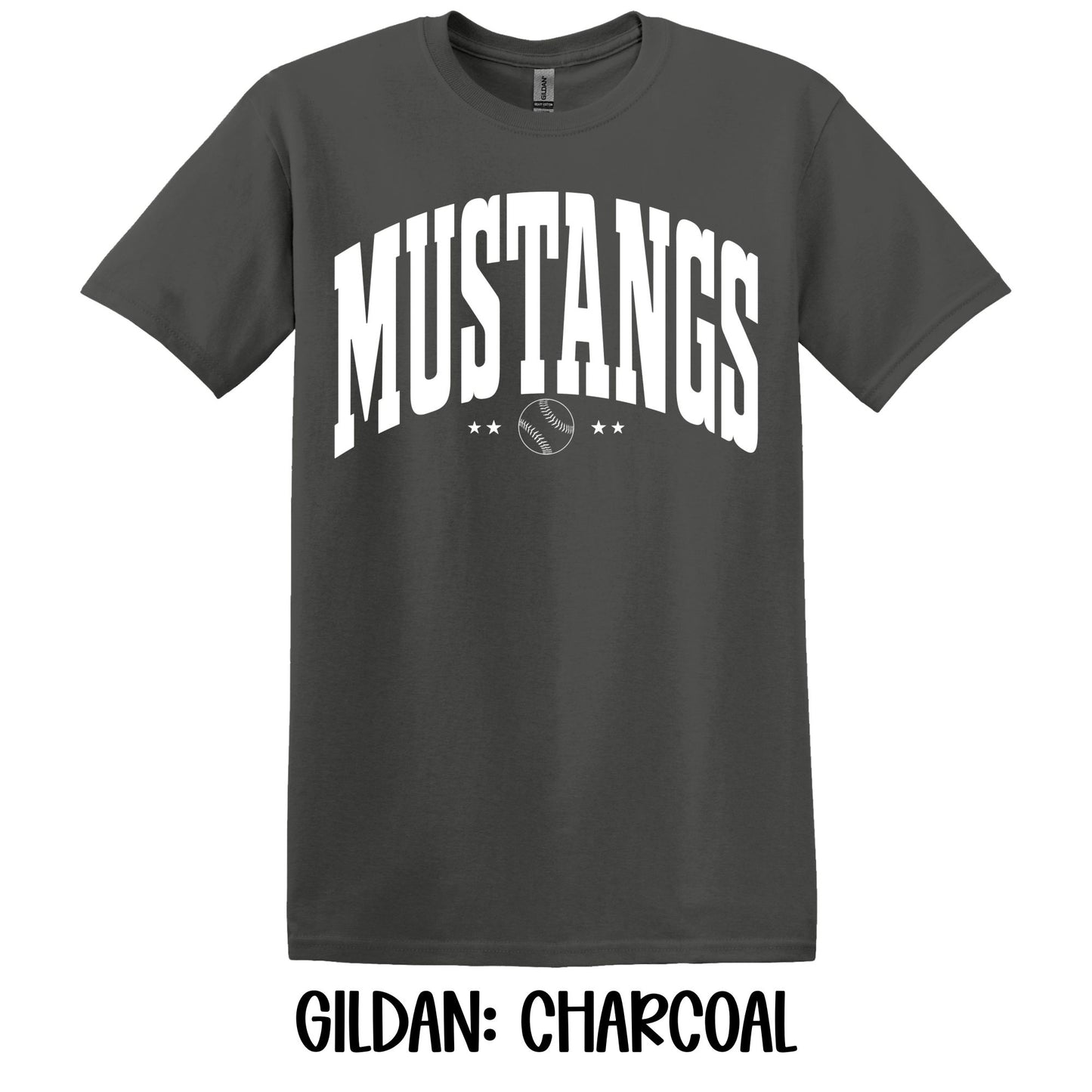 Large Varsity Mustangs- Gildan