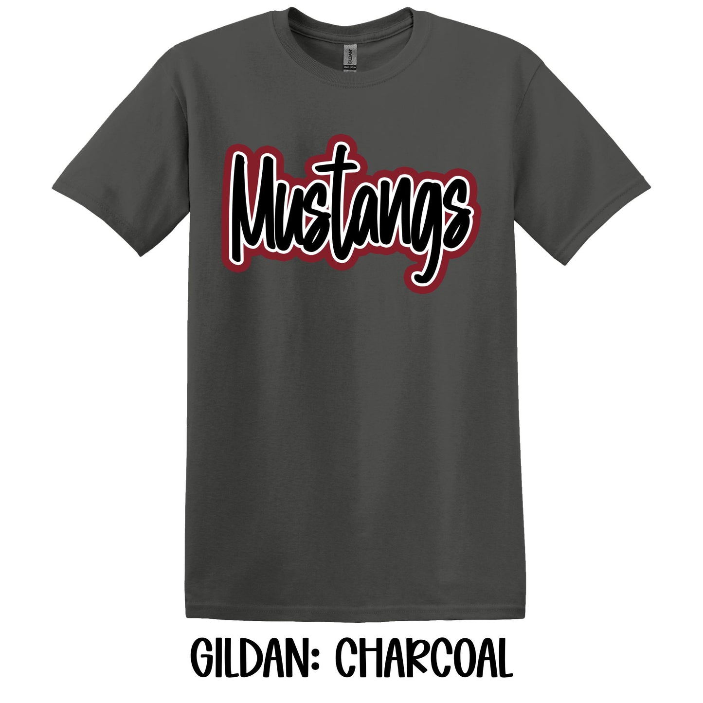 Mustangs Script- Gildan YOUTH