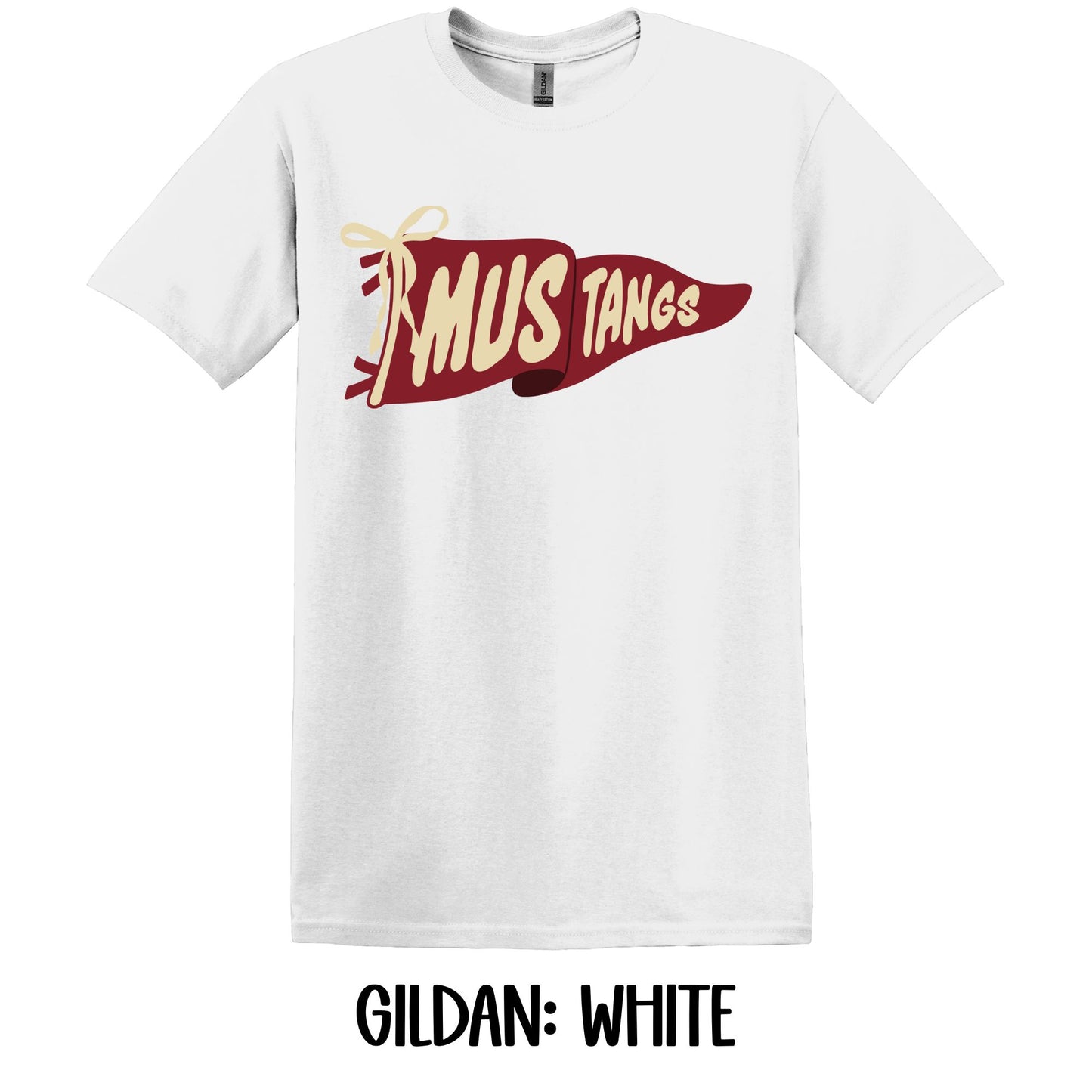 Mustangs Flag- Gildan YOUTH