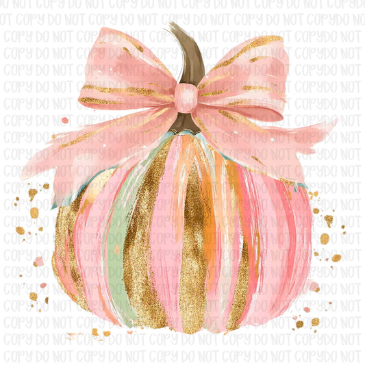 Pretty in Pink Pumpkin