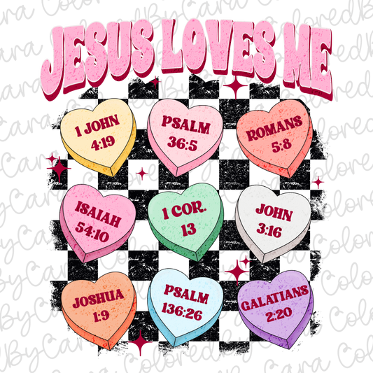 Jesus Loves Me PNG File