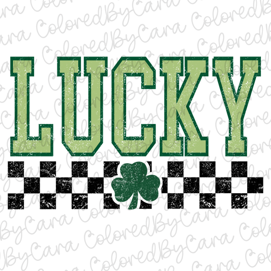 Varsity Lucky PNG File