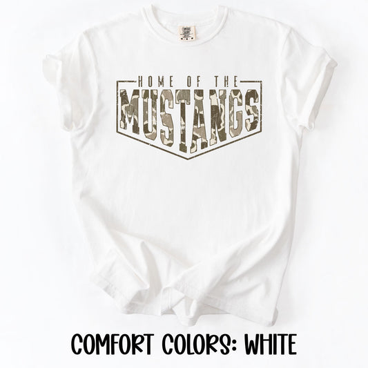Home of the Mustangs- Comfort Colors