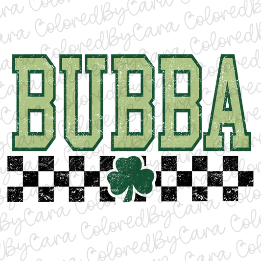 Varsity Bubba St. Patricks Day PNG File