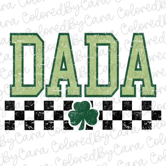 Varsity Dada St. Patricks Day PNG File