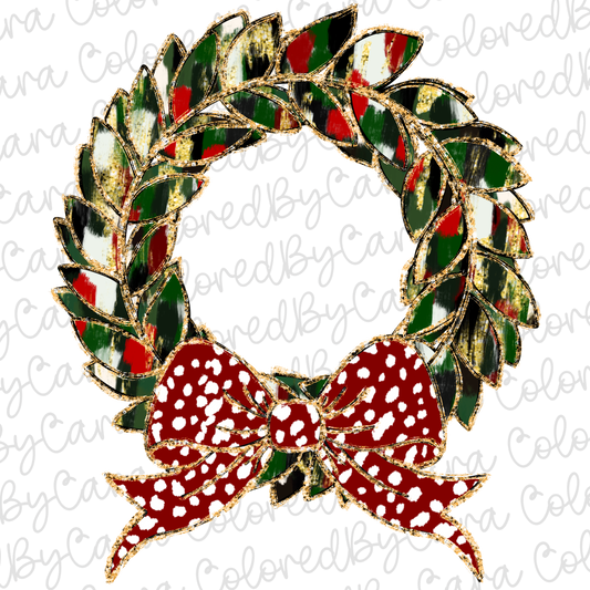 Coquette Style Wreath PNG File