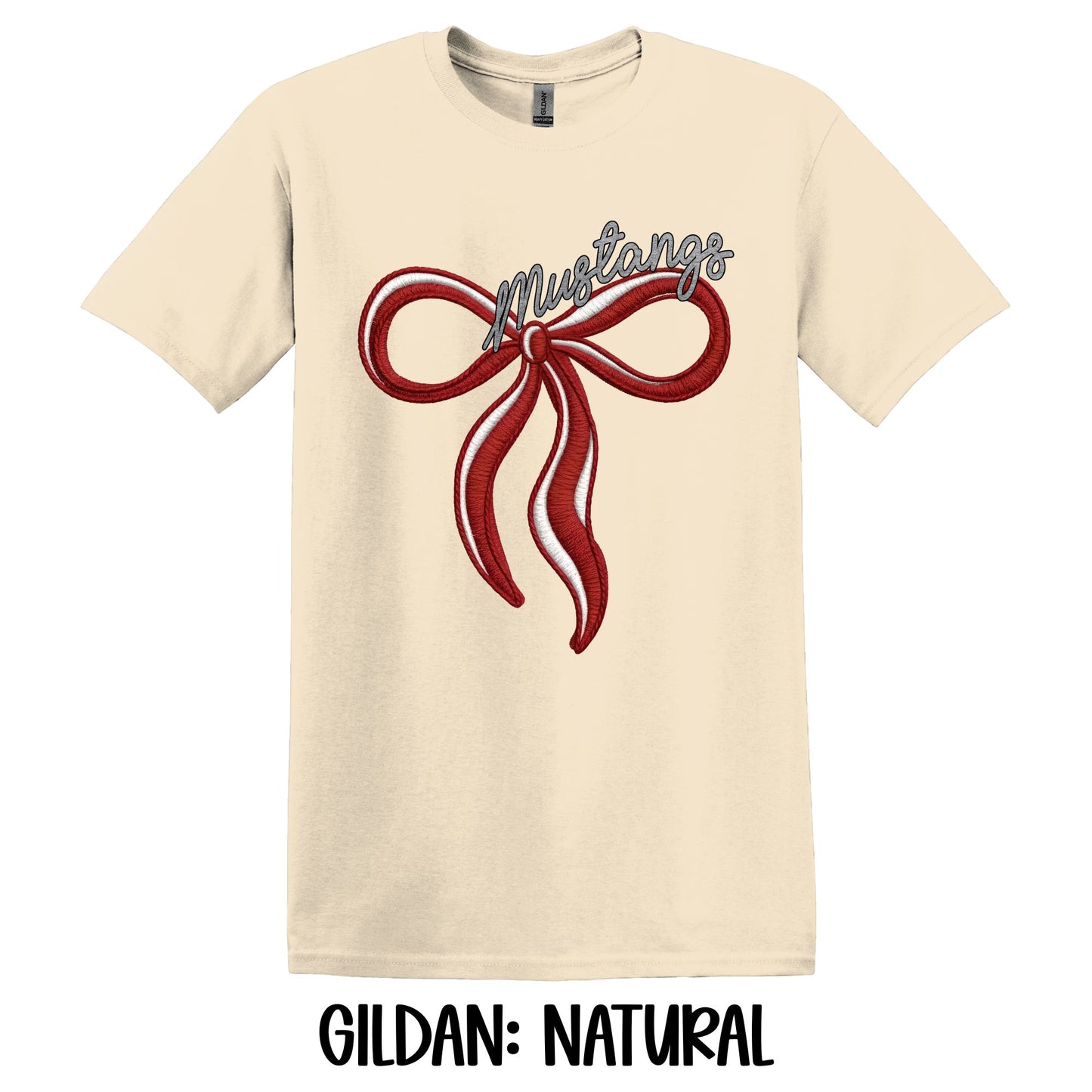 Red Bow Mustangs- Gildan YOUTH