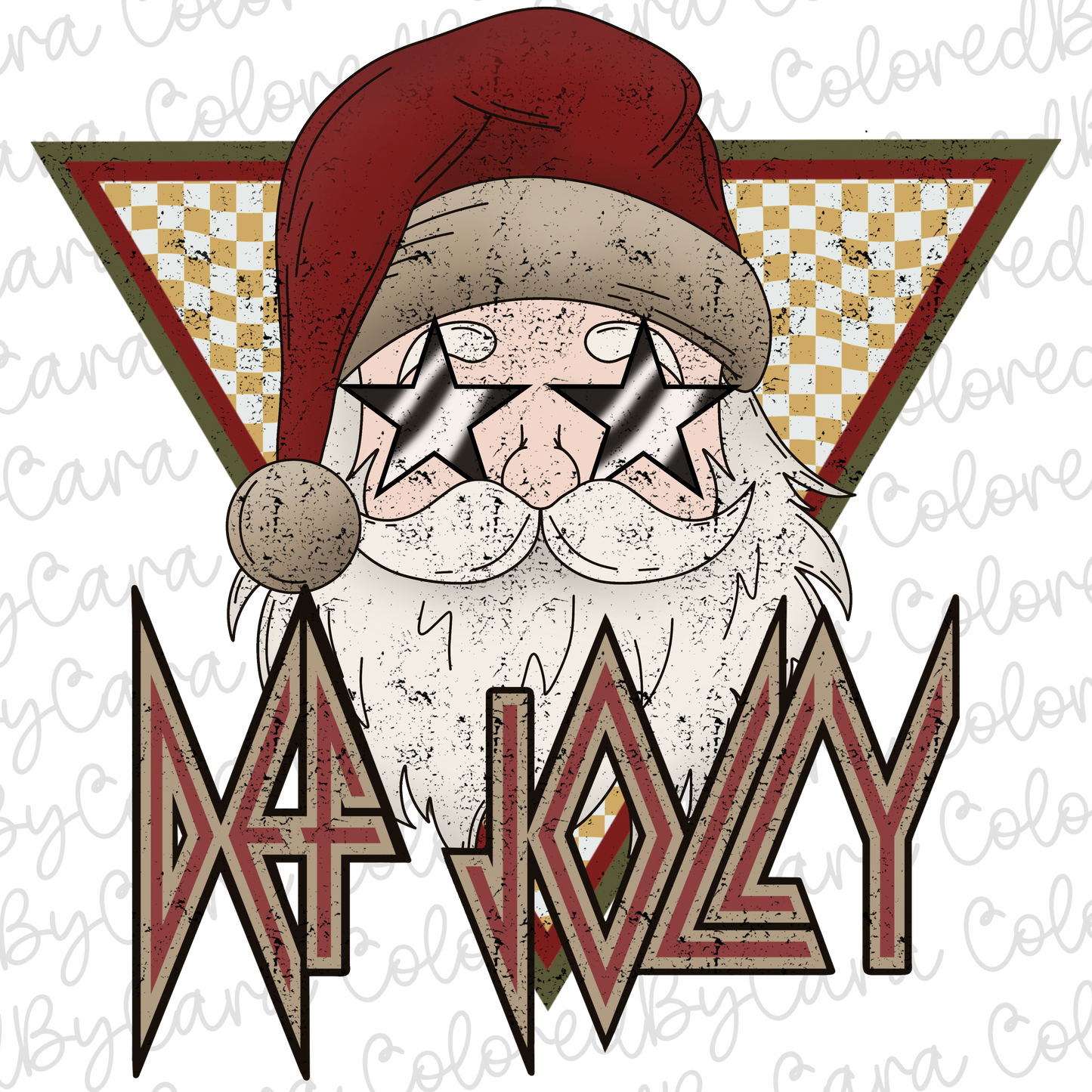 Def Jolly Santa Christmas PNG File