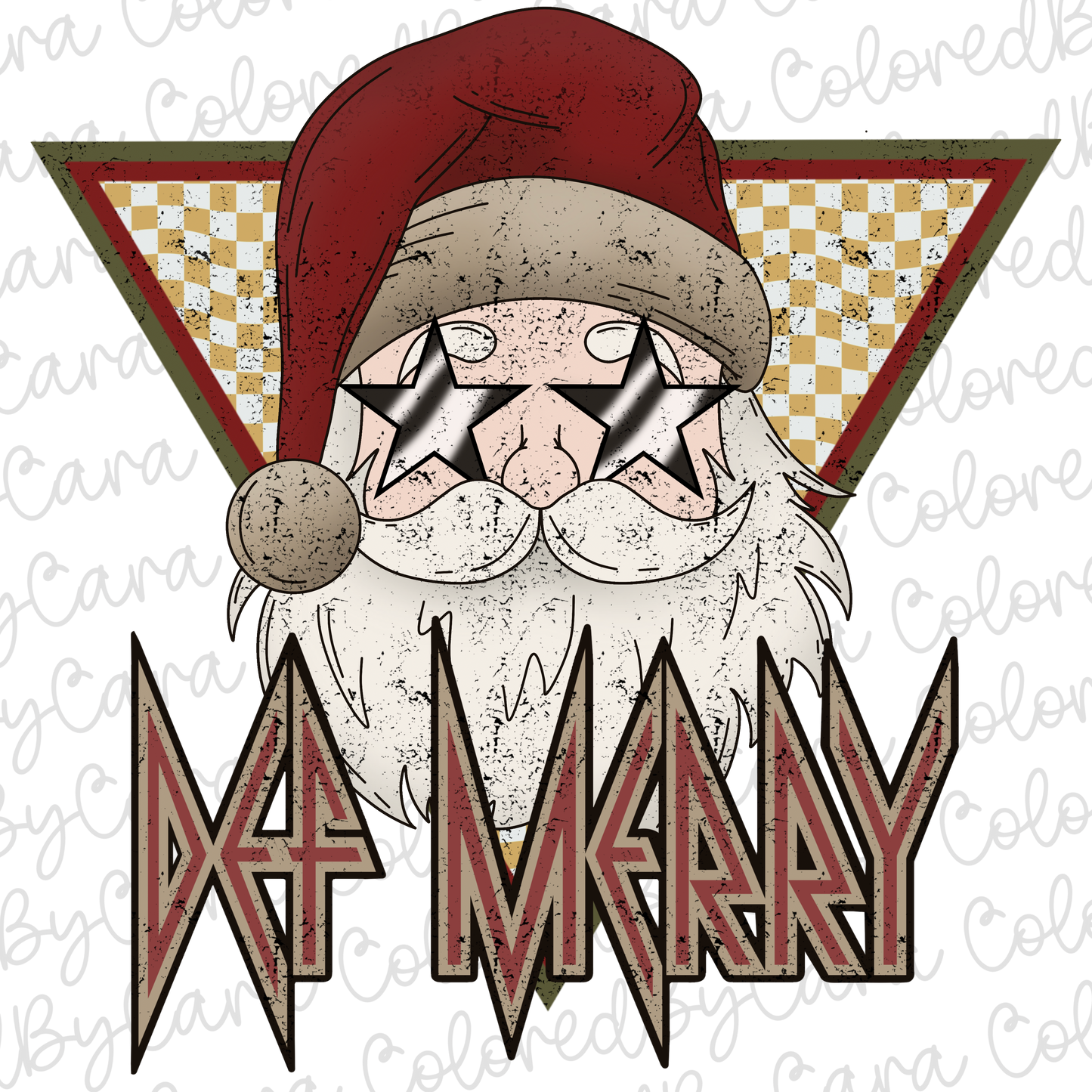 Def Merry Santa Christmas PNG File