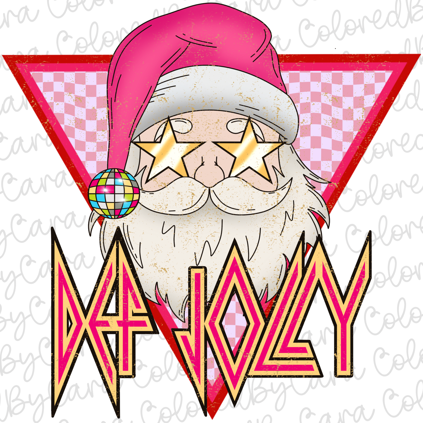 Def Jolly Santa PNG File