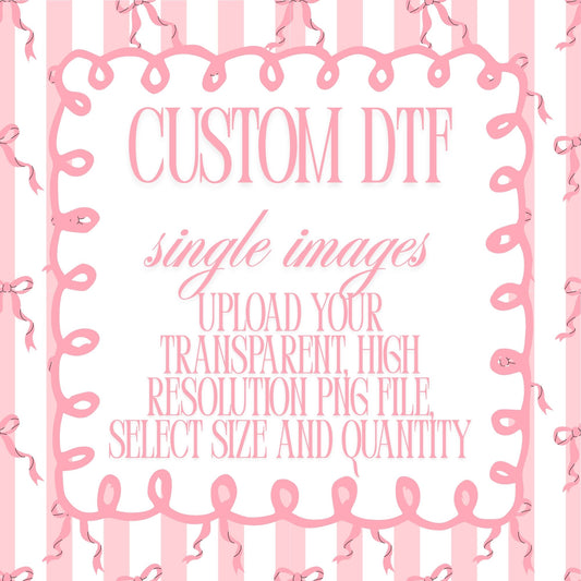 Single Image DTF Transfer Upload